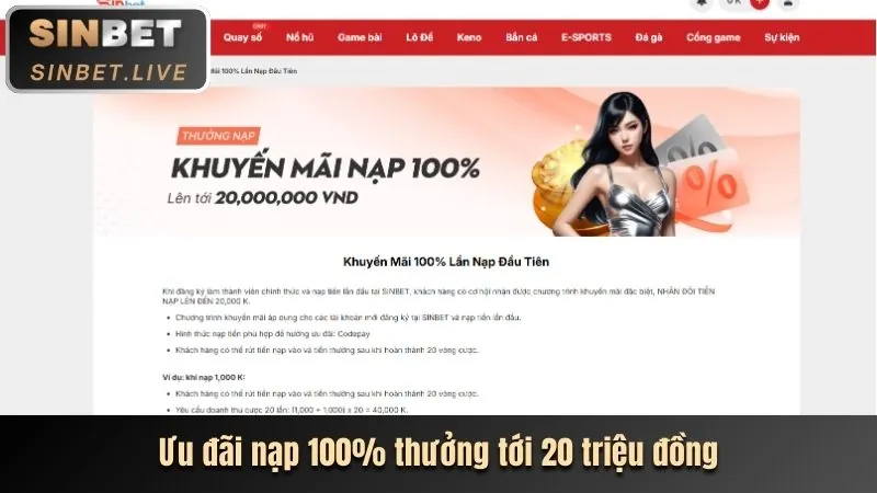 Giao diện game nổ hũ rwin 1 đẹp mắt và dễ chơi